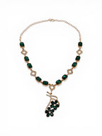 Zarmina Panna Necklace Set of Three Pieces – Artificial Jewellery | Arveeta