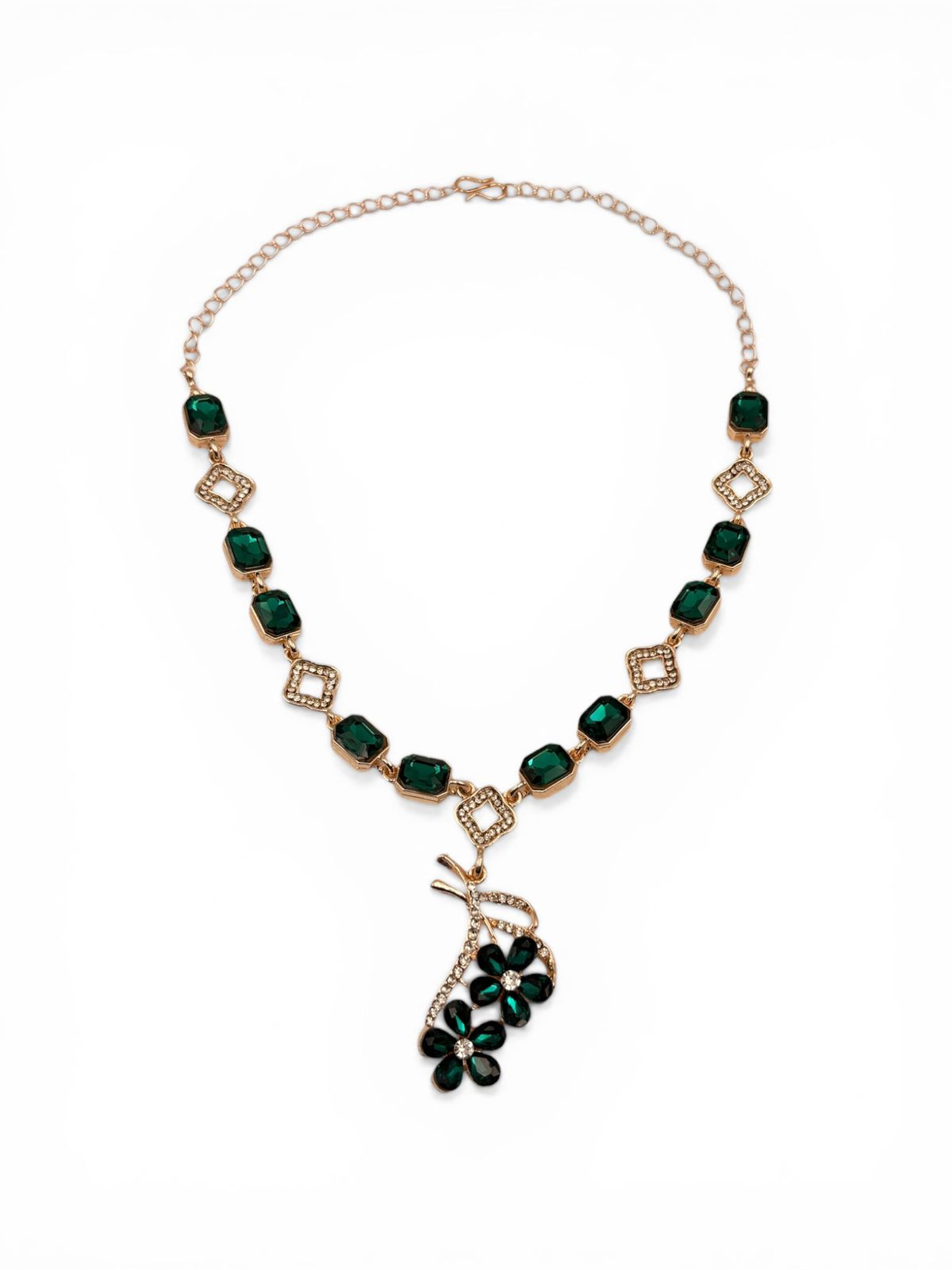 Zarmina Panna Necklace Set of Three Pieces – Artificial Jewellery | Arveeta