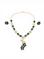 Zarmina Panna Necklace Set of Three Pieces – Artificial Jewellery | Arveeta