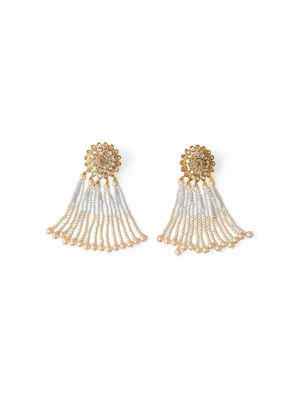 Pearl Tassel Earrings