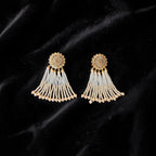 Pearl Tassel Earrings