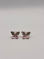 Designer Gold Tone Geometric Floral Pendant Necklace Set for Women