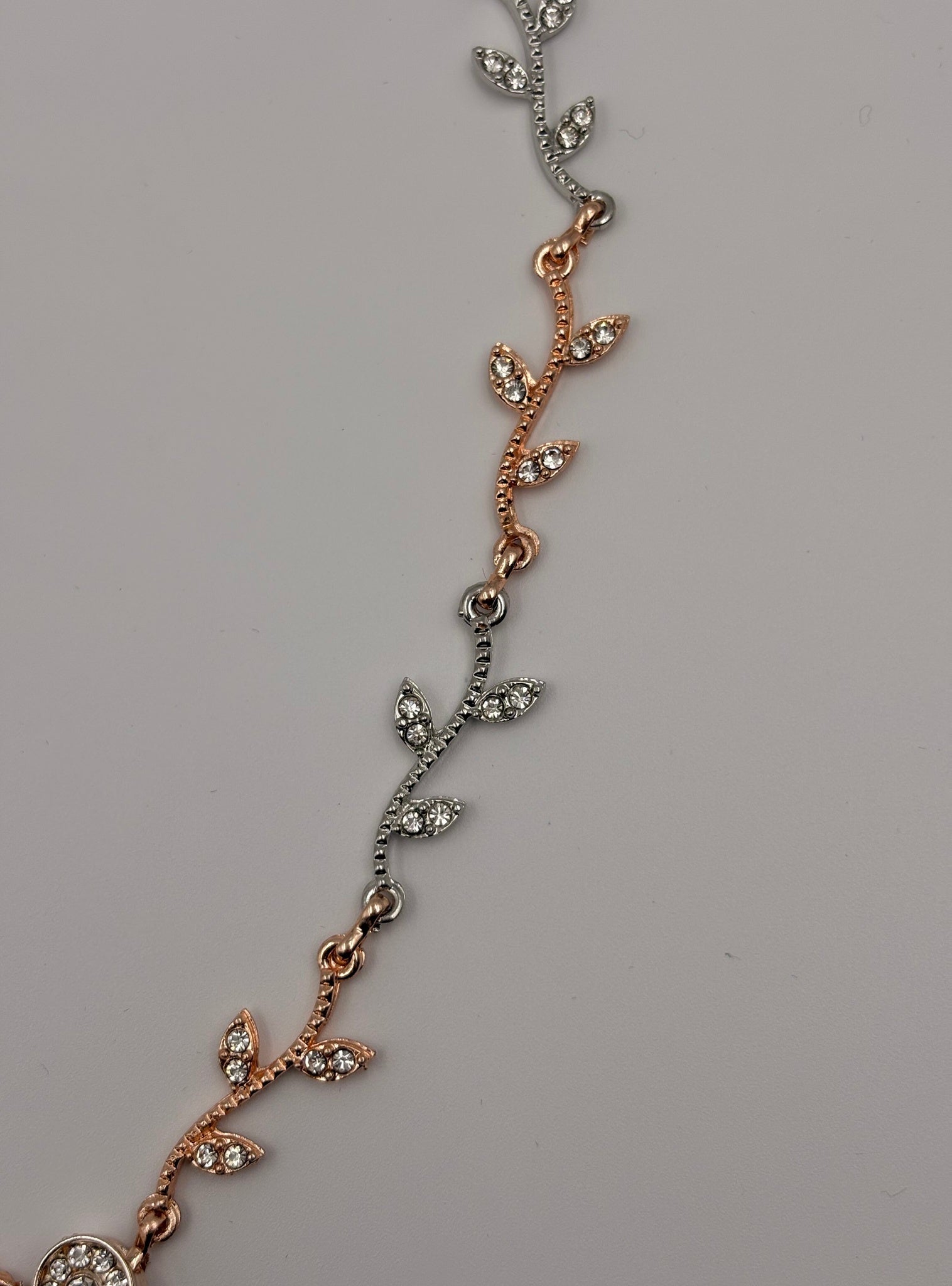 Leaf Drop Pendant Necklace Set for Women