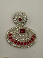 Noor-E-Rajwada Haar Ruby Necklace Set -5 Piece