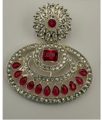 Noor-E-Rajwada Haar Ruby Necklace Set -5 Piece