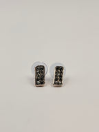 Classic Pearl Necklace Set with Crystal Pendant & Stud Earrings