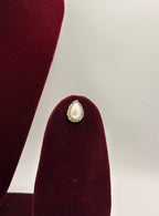 Pearl Teardrop Pendant Necklace Set for Women