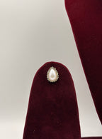 Pearl Teardrop Pendant Necklace Set for Women