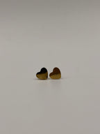 Gold Evil Eye Heart Fashion Jewellery Necklace Stud Earrings Set View 3