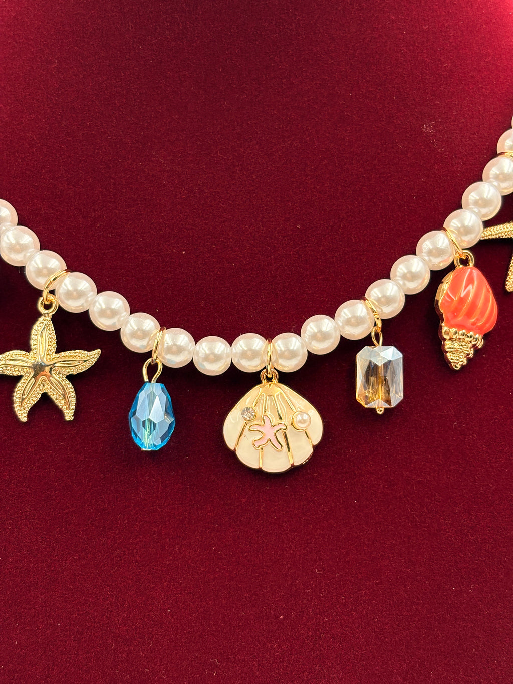 Ocean Charm Pearl Fashion Jewellery Necklace for Women View 2