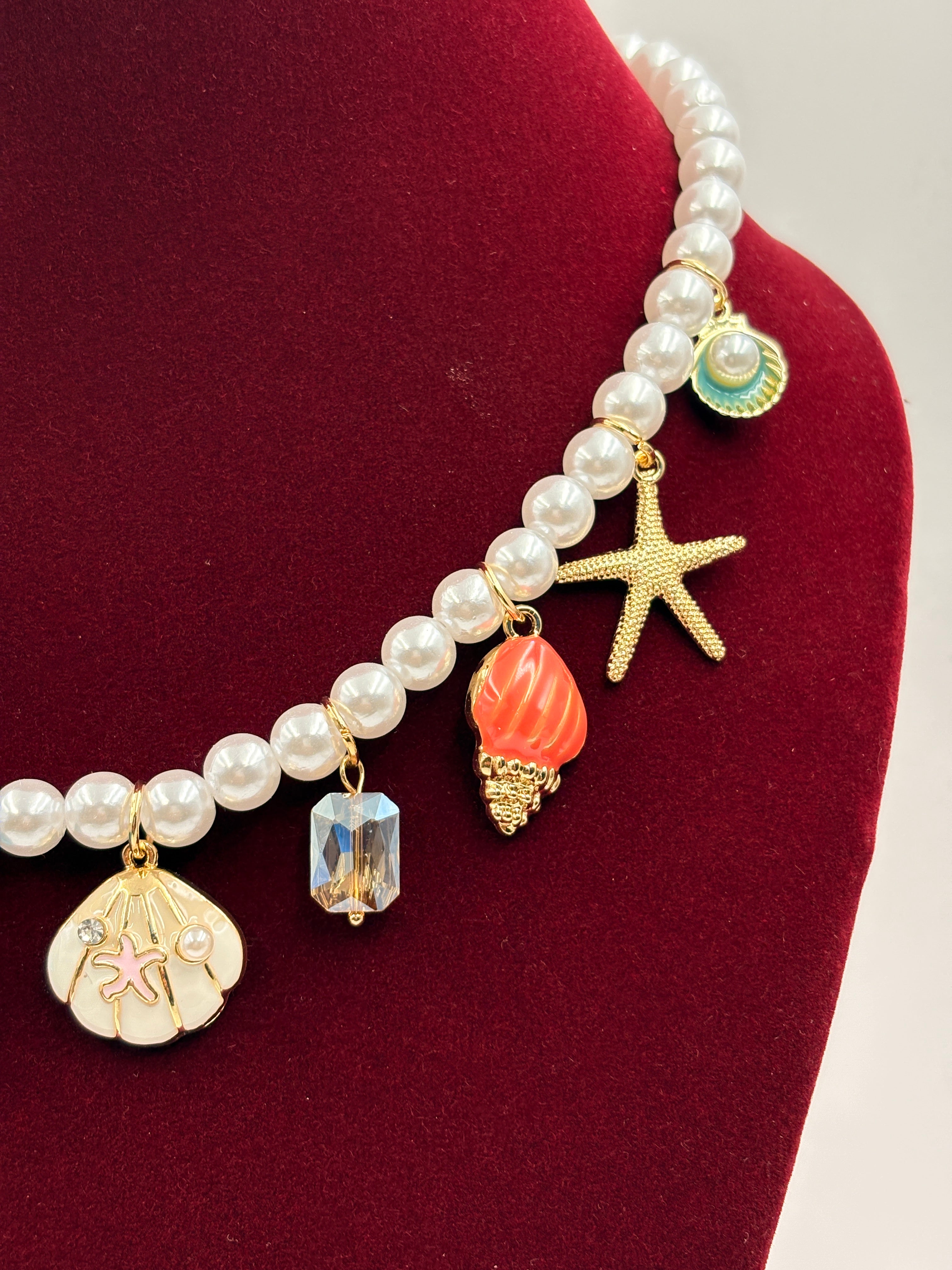 Ocean Charm Pearl Fashion Jewellery Necklace for Women View 3