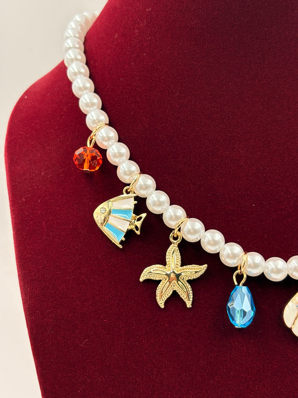 Ocean Charm Pearl Fashion Jewellery Necklace for Women View 4