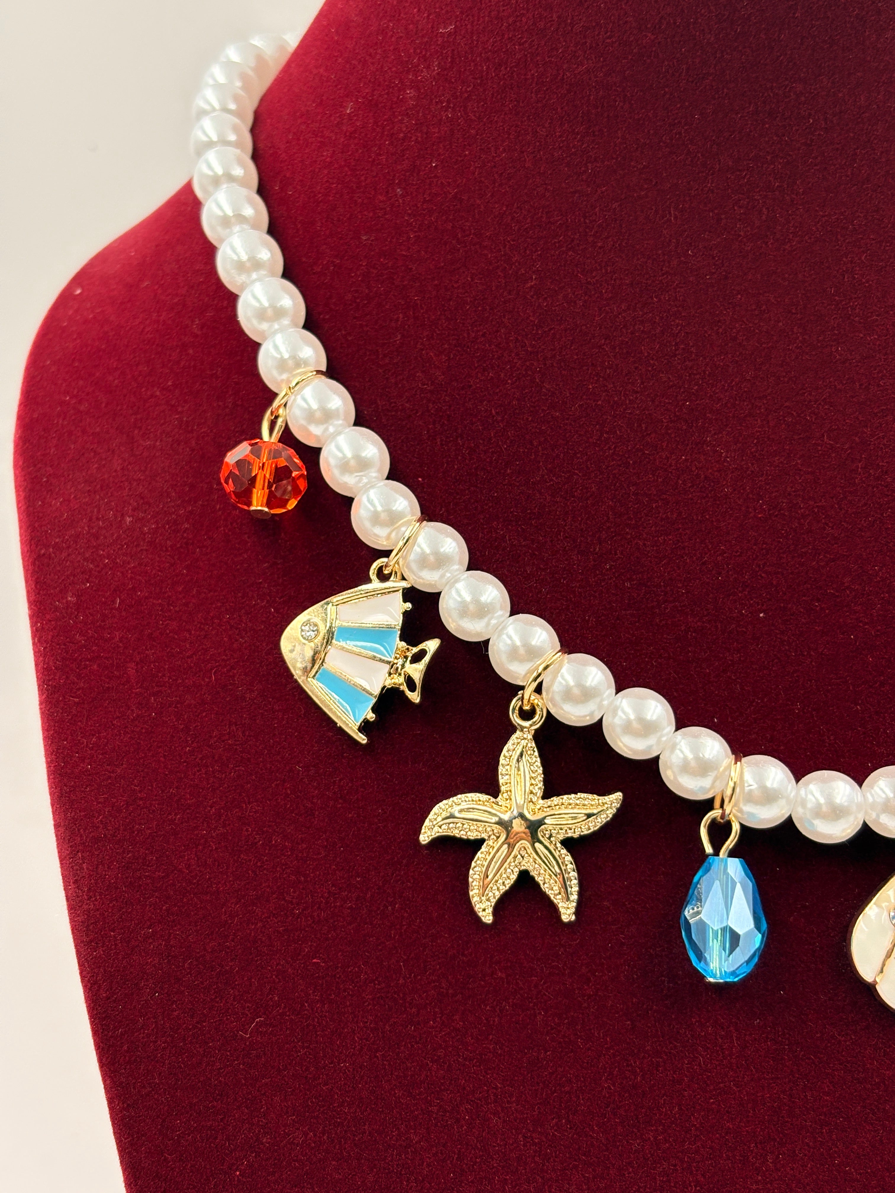 Ocean Charm Pearl Fashion Jewellery Necklace for Women View 4