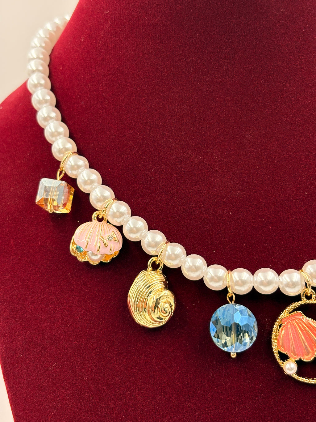 Pearl Ocean Charm Artificial Jewellery Necklace for Women View 4