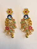 Peacock Design Traditional Earrings