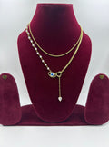 Gold Evil Eye Heart Fashion Jewellery Necklace Stud Earrings Set