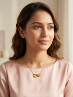Infinity Butterfly Gold Pendant Necklace – Fashion Jewellery for Women
