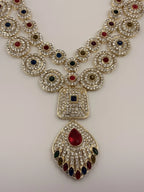 Multicolor Bridal Necklace Set