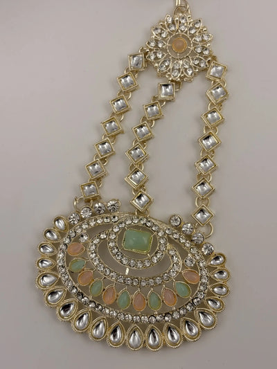 Noor-e-Zar Jhoomar Haar Bridal Artificial Jewellery for Women View 7