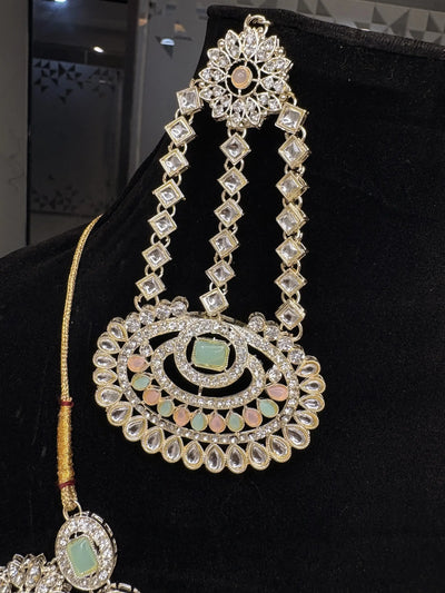 Noor-e-Zar Jhoomar Haar Bridal Artificial Jewellery for Women View 4