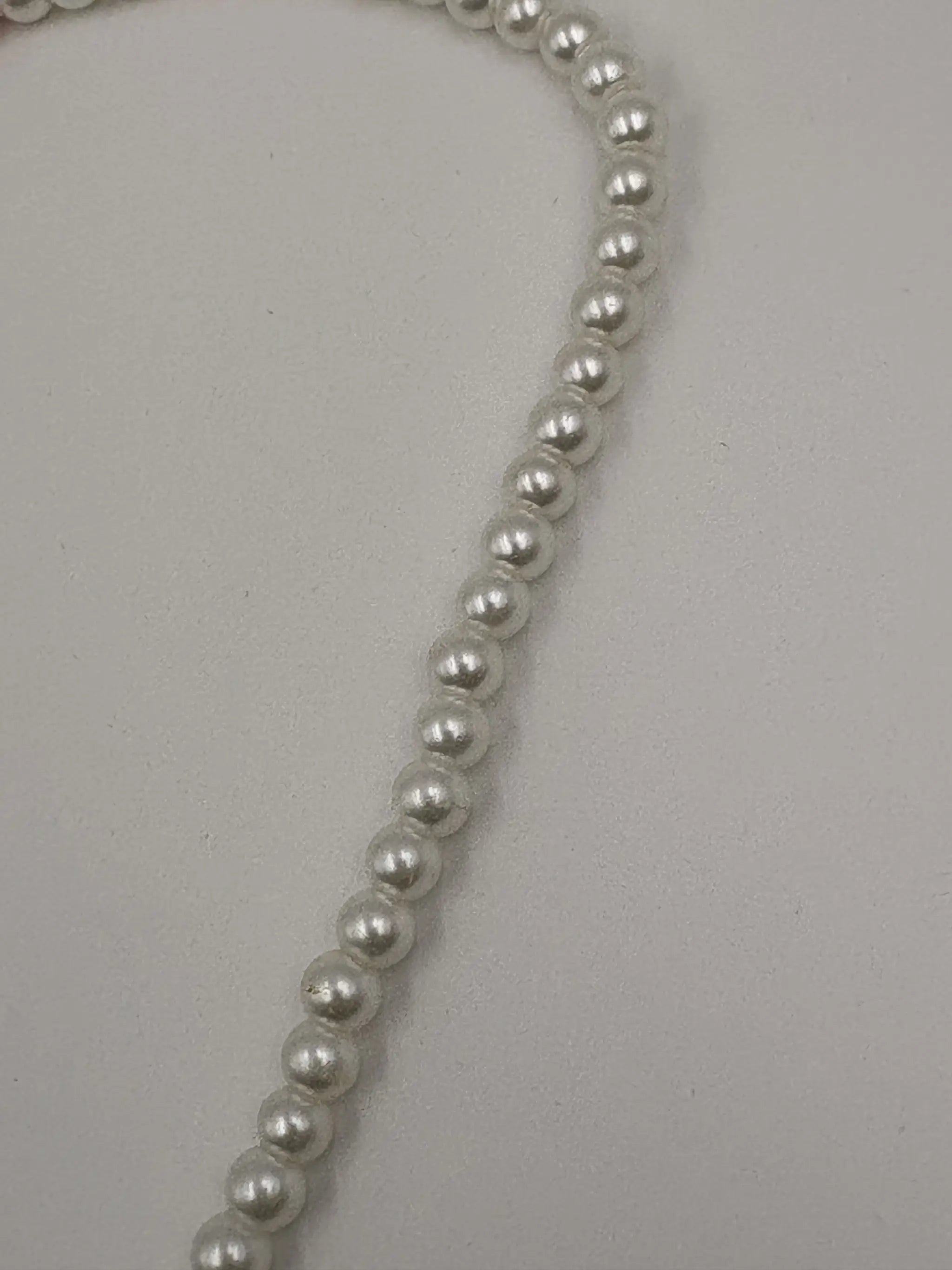 Pearl Necklace with Round Pendant Set Of Three