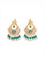 Krishna Design Chandbali Earrings