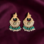 Krishna Design Chandbali Earrings