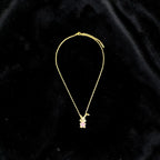 Cute Teddy Bear Pendant Necklace – Artificial Jewellery for Women