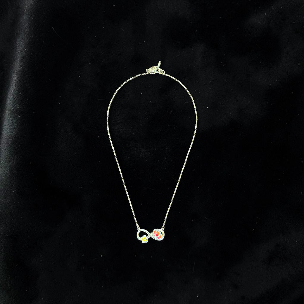 Infinity Butterfly Gold Pendant Necklace – Fashion Jewellery for Women