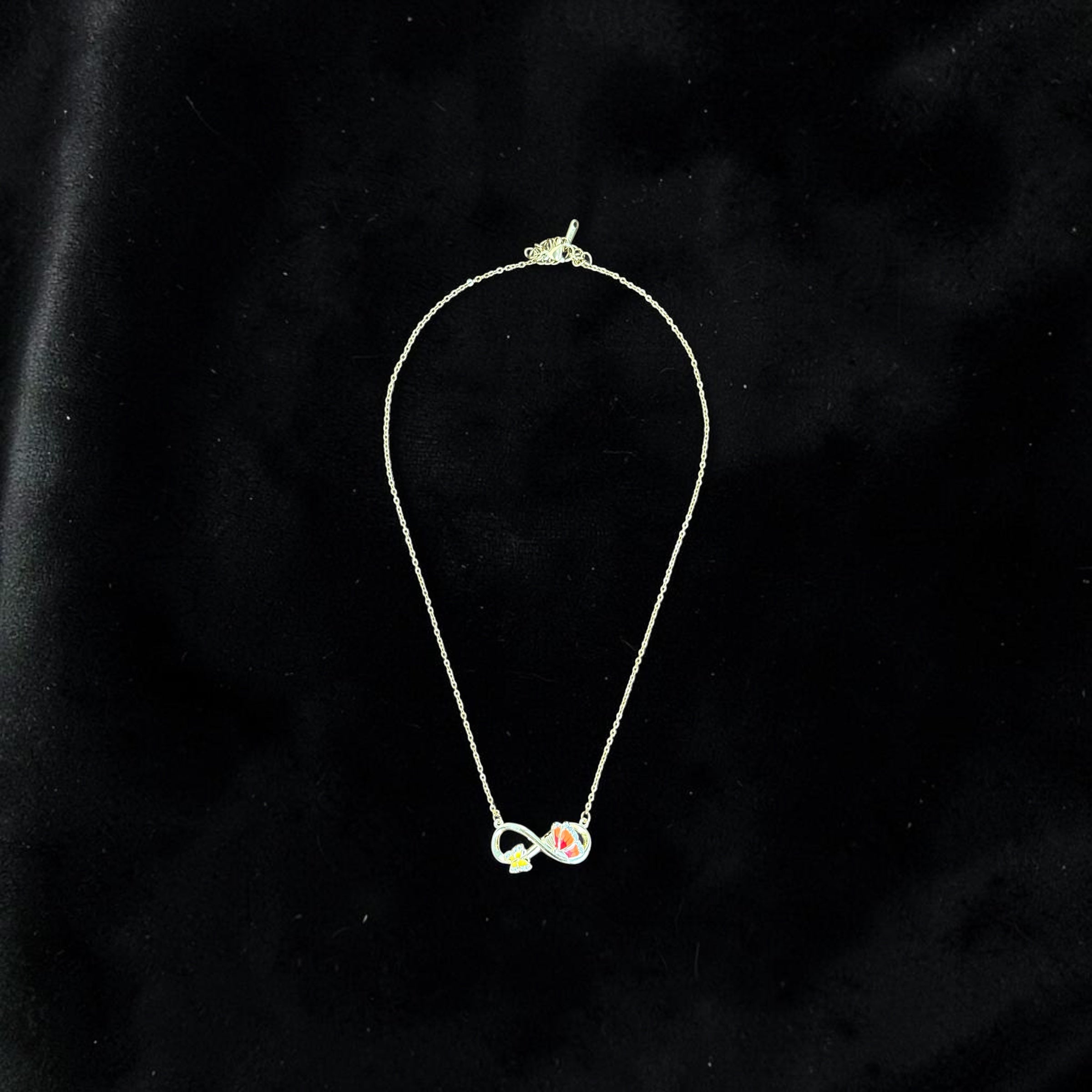 Infinity Butterfly Gold Pendant Necklace – Fashion Jewellery for Women