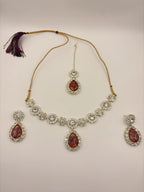 Raktima Pushp Necklace Set -4 piece