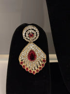 Rudrani Kundan Bridal Haar Necklace Set- 4 piece